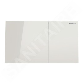 Geberit Sigma70 - Plaque de déclenchement, verre/gris sable 115.622.JL.1