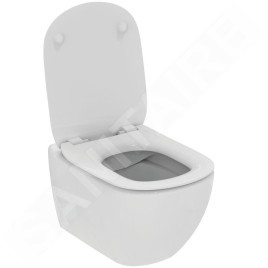Ideal Standard Tesi - WC suspendu avec abattant SoftClose, RimLS+, blanc T536001