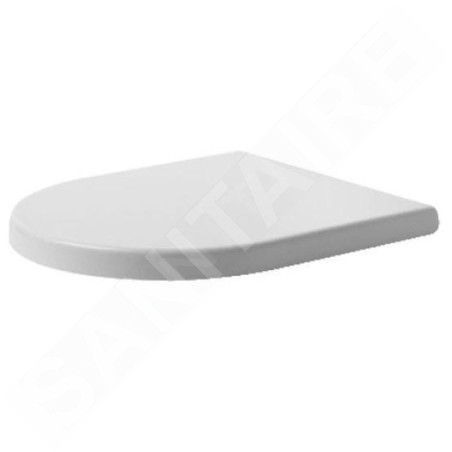 Duravit Starck 3 - Abattant de toilette Softclose, blanc 0067790000