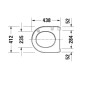 Duravit Starck 3 - Abattant de toilette Softclose, blanc 0067790000