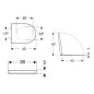 Geberit iCon - Abattant WC, SoftClose, blanc 501.660.01.1