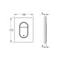 Grohe Arena Cosmopolitan S - Plaque de déclenchement, Warm Sunset 37624DA0