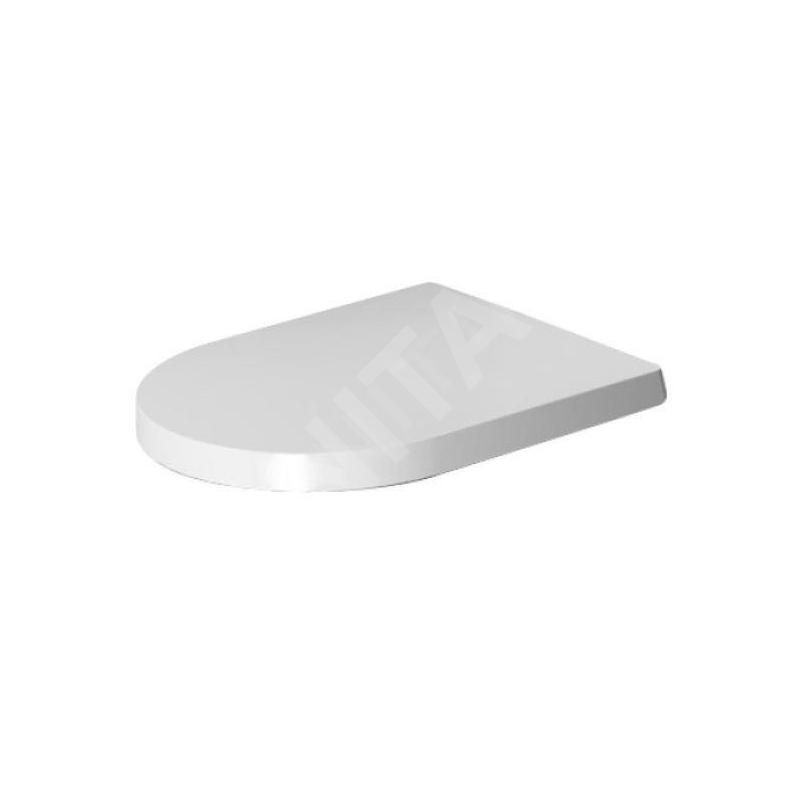 Duravit ME by Starck - Abattant de toilette, blanc alpin 0020010000