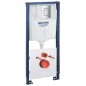 Grohe Solido - Set d’installation murale, toilettes et siège Euro Ceramic Compact, softclose, Triple Vortex, bouton Even,