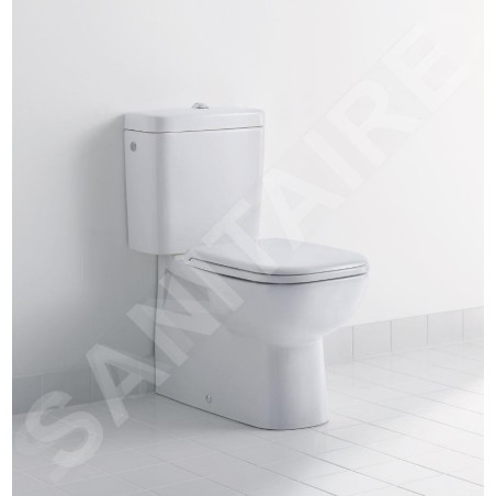 Duravit D-Code - Réservoir, Dual-Flush, alimentation par la droite/ le gauche, blanc alpin 0927000004
