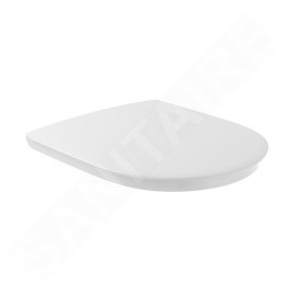 Villeroy & Boch ViCare - abattant de WC, SoftClosing, QuickRelease, AntiBac, blanc alpin 9M67S1T1