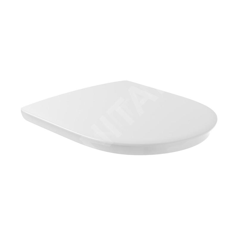 Villeroy & Boch ViCare - abattant de WC, SoftClosing, QuickRelease, AntiBac, blanc alpin 9M67S1T1