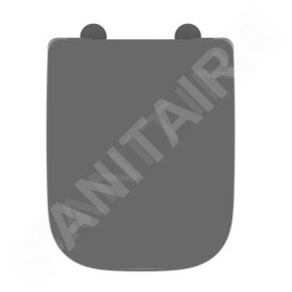 Ideal Standard i.Life B - Abattant WC wrapover, SoftClose, gris brillant T468358