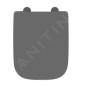Ideal Standard i.Life B - Abattant WC wrapover, SoftClose, gris brillant T468358