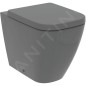 Ideal Standard i.Life B - Abattant WC wrapover, SoftClose, gris brillant T468358
