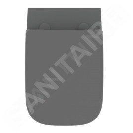 Ideal Standard i.Life B - Abattant WC wrapover, SoftClose, gris brillant T468358