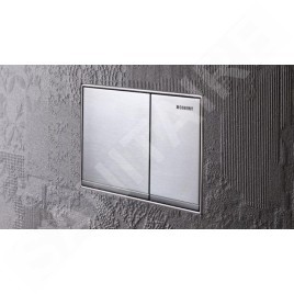 Geberit Omega60 - Plaque de déclenchement OMEGA60, chrome brossé 115.081.GH.1