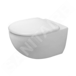 Duravit Architec - WC suspendu avec abattant SoftClose, Rimless, blanc 45720900A1
