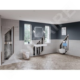 Ideal Standard Solea - Plaque de déclenchement Solea P2, chrome mat R0110JG