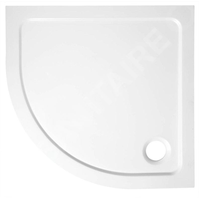 Aqualine Receveurs - Receveur de douche en quart de cercle TECMI, 900x900x30 mm, blanc PQ559
