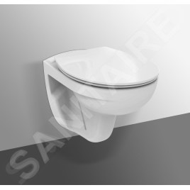 Ideal Standard Eurovit - WC suspendu, 355x520x350 mm, avec fond creux, blanc V390601