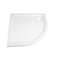 Aqualine Receveurs - Receveur de douche en quart de cercle TECMI, 900x900x30 mm, blanc PQ559