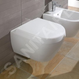 Villeroy & Boch Subway 2.0 - WC suspendu, Aquareduct, avec CeramicPlus, blanc alpin 560010R1