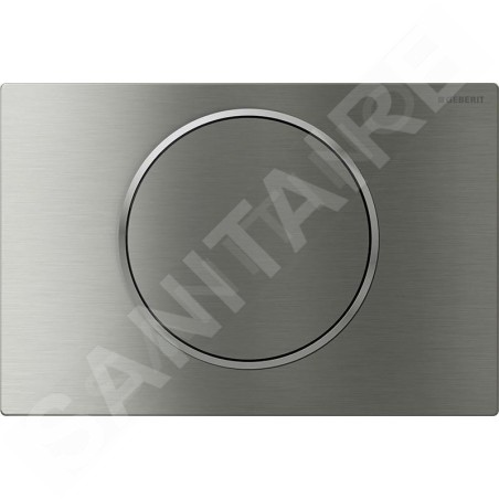 Geberit Sigma10 - Plaque de déclenchement SIGMA10, inox 115.758.SN.5