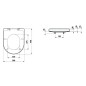Laufen Pro - Abattant WC, amovible, SoftClose, duroplast, blanc H8969513000001