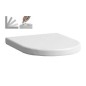 Laufen Pro - Abattant WC, amovible, SoftClose, duroplast, blanc H8969513000001
