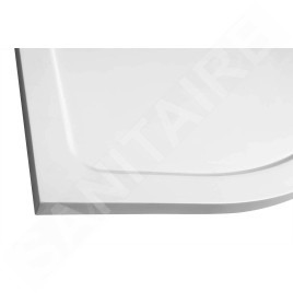 Aqualine Receveurs - Receveur de douche en quart de cercle TECMI, 900x900x30 mm, blanc PQ559