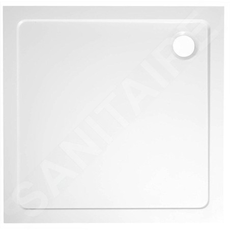 Aqualine Receveurs - Receveur de douche Tecmi, 900x900x30 mm, blanc PQ009
