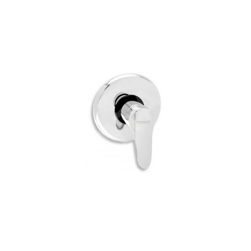 Novaservis Titania Iris New - Robinetterie de douche encastrée, chrome 94450,0 Novaservis Titania Iris New - Robinetterie de douche encastrée, chrome 94450,0