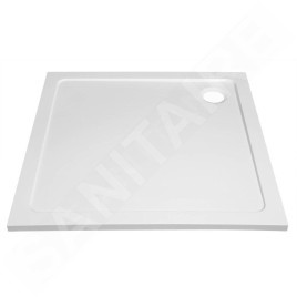 Aqualine Receveurs - Receveur de douche Tecmi, 900x900x30 mm, blanc PQ009