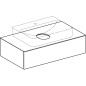 Geberit VariForm - Meuble pour lavabo, 900x510x235 mm, 1 tiroir, bouchon anti-odeurs, chêne 501.169.00.1