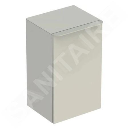Geberit Smyle Square - Meuble latéral, charnières à droite, sable gris 500.359.JL.1