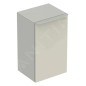 Geberit Smyle Square - Meuble latéral, charnières à gauche, sable gris 500.360.JL.1