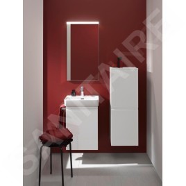 Laufen Pro S - Armoire latérale, 1000x350x335 mm, charnières à gauche, blanc brillant H4831110954751