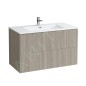 Laufen Pro S - Meuble avec lavabo, 1000x500x610 mm, 2 tiroirs, chêne clair H8649622621041 Laufen Pro S - Meuble avec lavabo, 1000x500x610 mm, 2 tiroirs, chêne clair H8649622621041