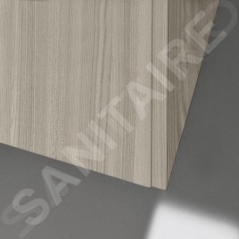 Laufen Pro S - Meuble avec lavabo, 1000x500x610 mm, 2 tiroirs, chêne clair H8649622621041