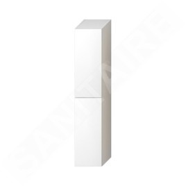 Jika Mio - Armoire haute 1618x321x324 mm, 2 portes G/D, blanc H43J7122305001