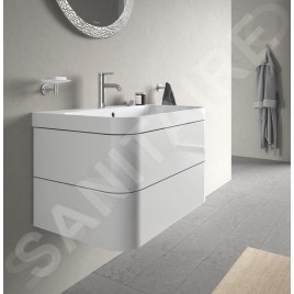 Duravit Happy D.2 Plus - Meuble avec lavabo 480x775x490 mm, 2 tiroirs, blanc brillant HP4637O2222
