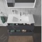 Duravit L-Cube - Meuble sous lavabo 550x1020x481 mm, 2 tiroirs, graphite mat LC624204949 Duravit L-Cube - Meuble sous lavabo 550x1020x481 mm, 2 tiroirs, graphite mat LC624204949