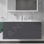 Duravit L-Cube - Meuble sous lavabo 550x1220x481 mm, 2 tiroirs, graphite mat LC624304949 Duravit L-Cube - Meuble sous lavabo 550x1220x481 mm, 2 tiroirs, graphite mat LC624304949