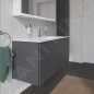 Duravit L-Cube - Meuble sous lavabo 550x1220x481 mm, 2 tiroirs, graphite mat LC624304949 Duravit L-Cube - Meuble sous lavabo 550x1220x481 mm, 2 tiroirs, graphite mat LC624304949