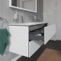 Duravit L-Cube - Meuble sous lavabo 550x1290x481 mm, 2 tiroirs, blanc mat LC625801818 Duravit L-Cube - Meuble sous lavabo 550x1290x481 mm, 2 tiroirs, blanc mat LC625801818