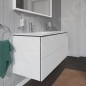 Duravit L-Cube - Meuble sous lavabo 550x1290x481 mm, 4 tiroirs, blanc mat LC625901818