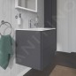Duravit L-Cube - Meuble sous lavabo 550x620x481 mm, 2 tiroirs, graphite mat LC624004949 Duravit L-Cube - Meuble sous lavabo 550x620x481 mm, 2 tiroirs, graphite mat LC624004949