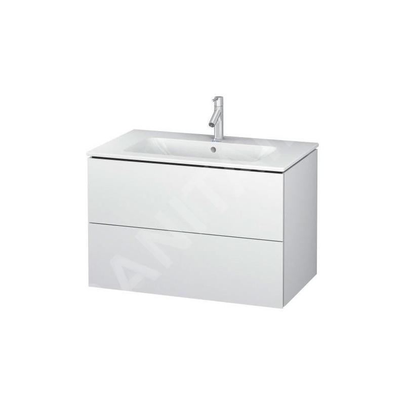 Duravit L-Cube - Meuble sous lavabo 550x820x481 mm, 2 tiroirs, blanc mat LC624101818 Duravit L-Cube - Meuble sous lavabo 550x820x481 mm, 2 tiroirs, blanc mat LC624101818