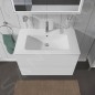 Duravit L-Cube - Meuble sous lavabo 550x820x481 mm, 2 tiroirs, blanc mat LC624101818 Duravit L-Cube - Meuble sous lavabo 550x820x481 mm, 2 tiroirs, blanc mat LC624101818