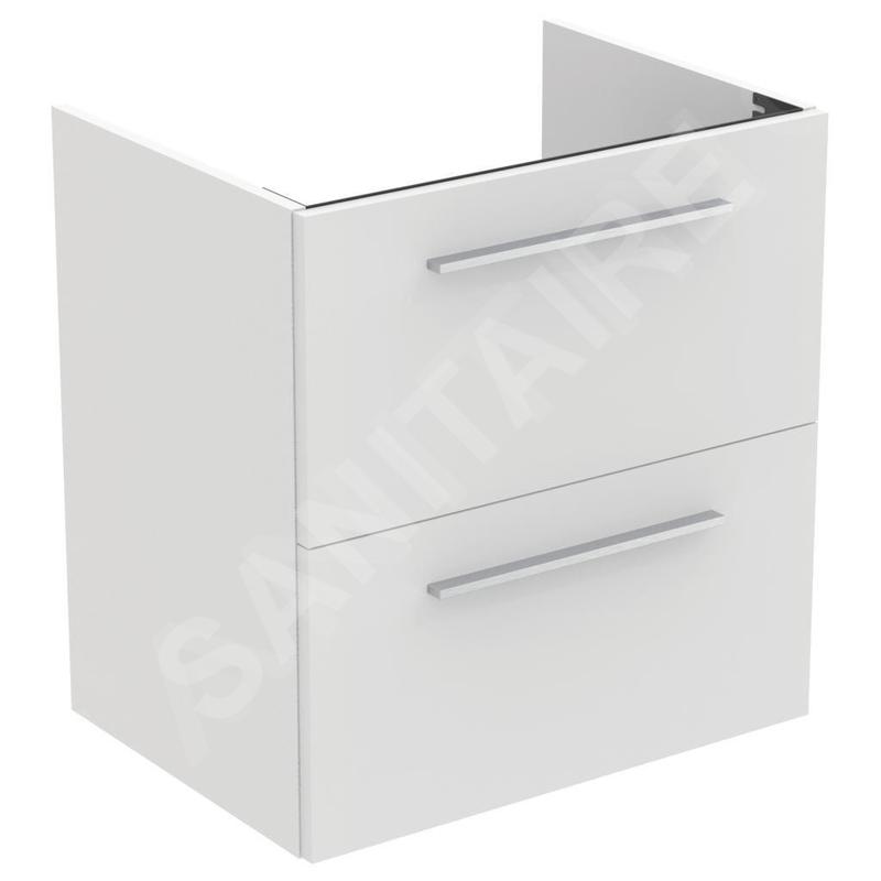 Ideal Standard i.Life A - Meuble sous lavabo, 600x440x630 mm, 2 tiroirs, blanc mat T5255DU Ideal Standard i.Life A - Meuble sous lavabo, 600x440x630 mm, 2 tiroirs, blanc mat T5255DU