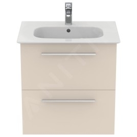 Ideal Standard i.Life A - Meuble sous lavabo, 600x440x630 mm, 2 tiroirs, sable mat T5255NF