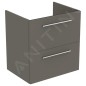 Ideal Standard i.Life A - Meuble sous lavabo, 600x440x630 mm, 2 tiroirs, quartz gris mat T5255NG Ideal Standard i.Life A - Meuble sous lavabo, 600x440x630 mm, 2 tiroirs, quartz gris mat T5255NG
