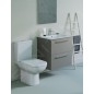 Ideal Standard i.Life A - Meuble sous lavabo, 600x440x630 mm, 2 tiroirs, quartz gris mat T5255NG Ideal Standard i.Life A - Meuble sous lavabo, 600x440x630 mm, 2 tiroirs, quartz gris mat T5255NG