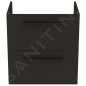 Ideal Standard i.Life A - Meuble sous lavabo, 600x440x630 mm, 2 tiroirs, gris mat carbon T5255NV Ideal Standard i.Life A - Meuble sous lavabo, 600x440x630 mm, 2 tiroirs, gris mat carbon T5255NV